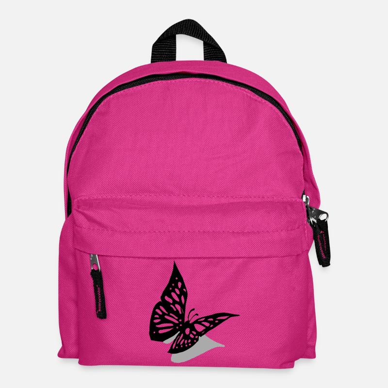 Butterfly 3D - Kids' Backpack - fuchsia