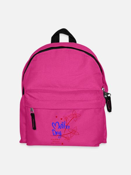 Mother Day Danke für alles - Kinder Rucksack - Fuchsia