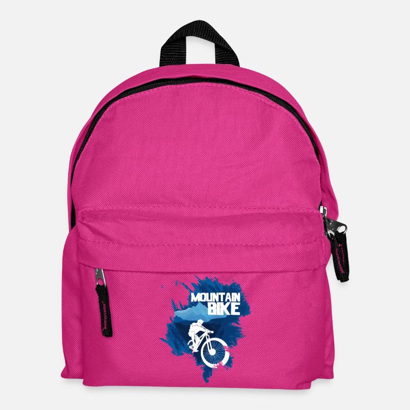 Mountain Bike - Kinder Rucksack - Fuchsia