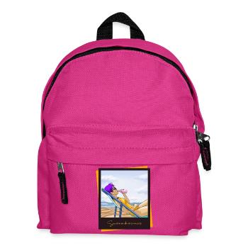Souvenir de vacances - Sac à dos Enfant - fuchsia - Devant