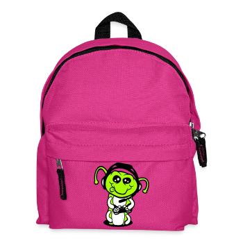 Gamer Caterpillar Nerd Gaming Controller Console Game - Sac à dos Enfant - fuchsia - Devant