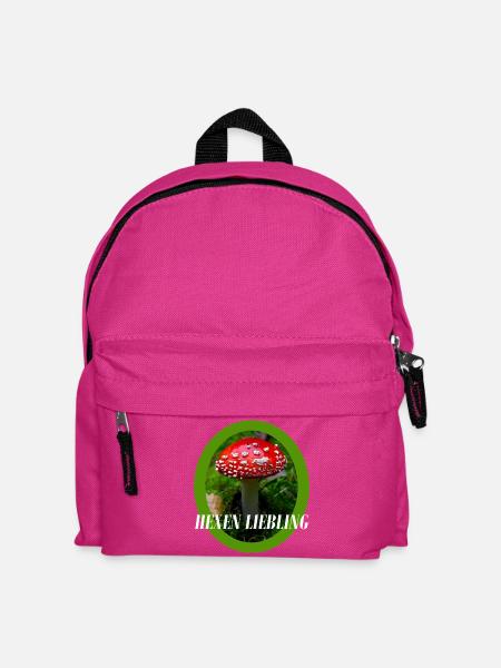Fliegenpilz Design - Kinder Rucksack - Fuchsia