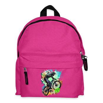 MTB-Fahrrad - Kinder Rucksack - Fuchsia - Vorne