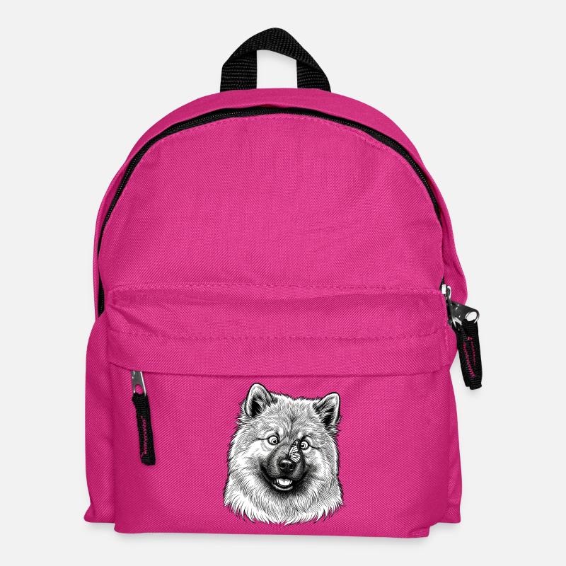 Eurasier | Butterfly - Kids' Backpack - fuchsia
