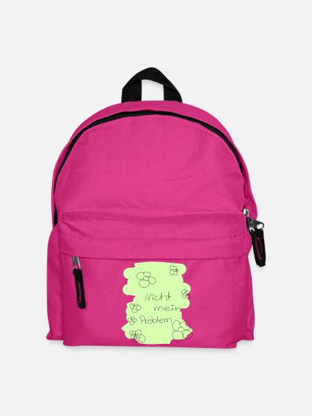 Nicht mein Problem - Kinder Rucksack - Fuchsia