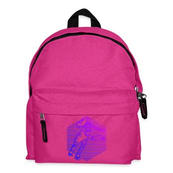 Cadeau pour joueur de pickleball pour les fans de pickleball pro - Sac à dos Enfant - fuchsia - Devant