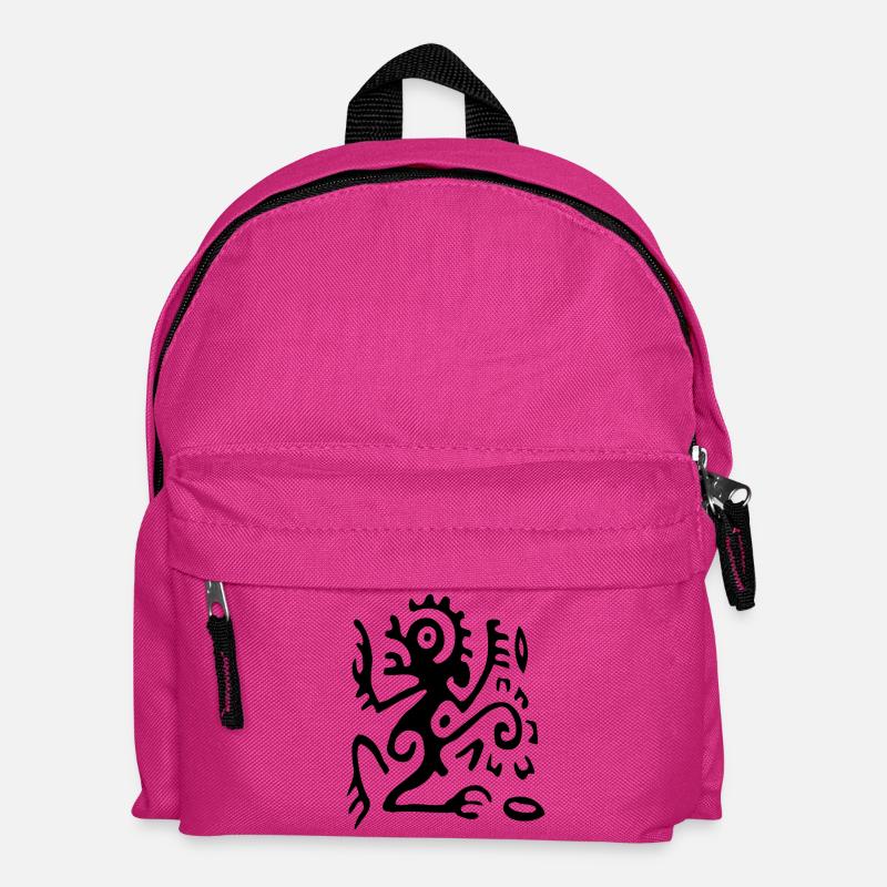 Ethno Travel Experience - Kids' Backpack - fuchsia