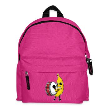 Banane - Kinder Rucksack - Fuchsia - Vorne