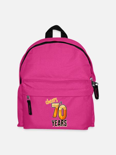 Cheers to 70 Years - Kinder Rucksack - Fuchsia