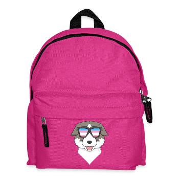 Chien bangkaew thaïlandais transgenre - Sac à dos Enfant - fuchsia - Devant