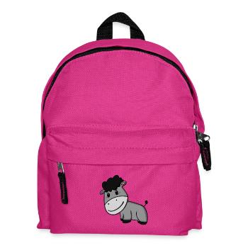 Donkey - Kids' Backpack - fuchsia - Front