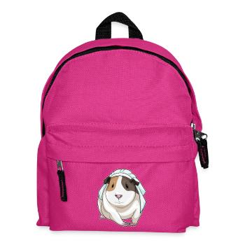 Mariage au voile de mariée cochon d’Inde - Sac à dos Enfant - fuchsia - Devant