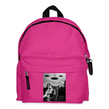 Squirrel Alien Invasion Uap Weirdcore - Kids' Backpack - fuchsia - Front