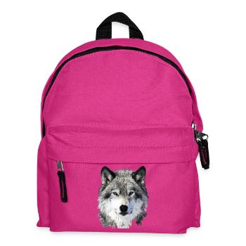 Le Loup - Sac à dos Enfant - fuchsia - Devant