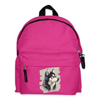 Husky - Kinder Rucksack - Fuchsia - Vorne