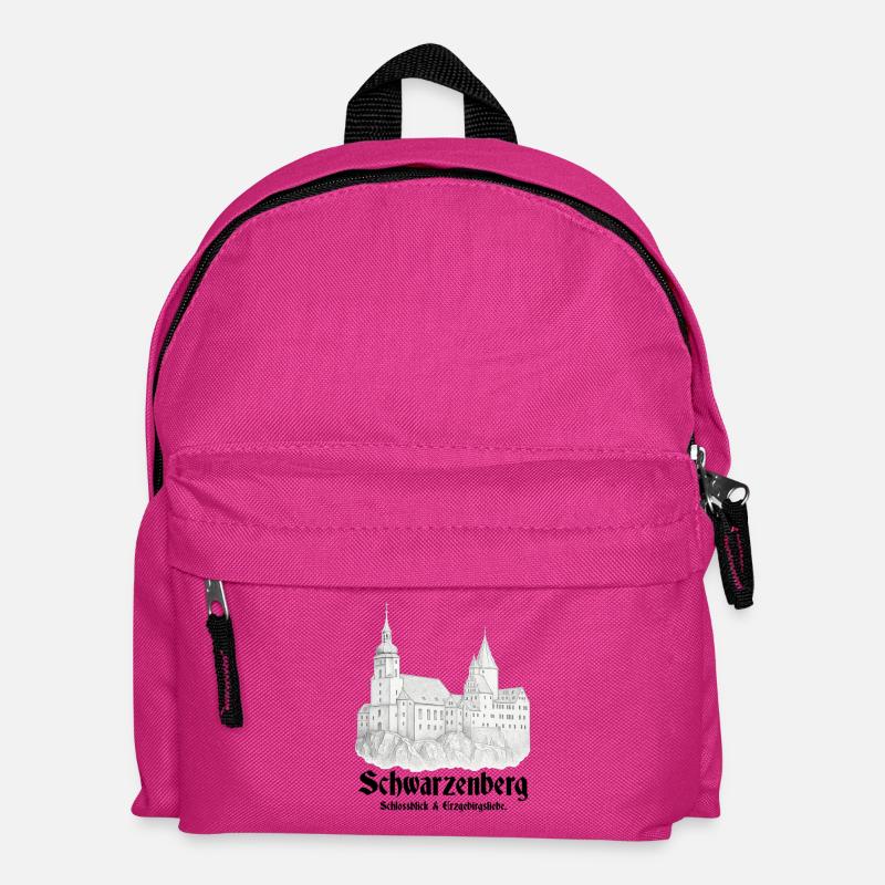 Schwarzenberg Schlossblick - Kinder Rucksack - Fuchsia