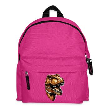 T-Rex Tyrannosaurus Rex Dino Papa Dinosaure - Sac à dos Enfant - fuchsia - Devant
