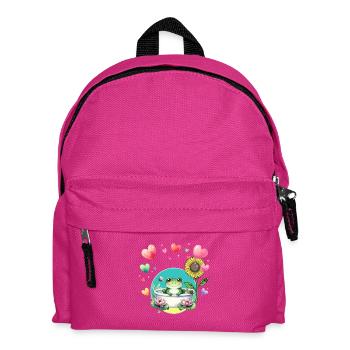 Children's Froch Bathtub - Kids' Backpack - fuchsia - Front