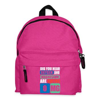 Chimie Chimiste Professeur de chimie Dire science - Sac à dos Enfant - fuchsia - Devant