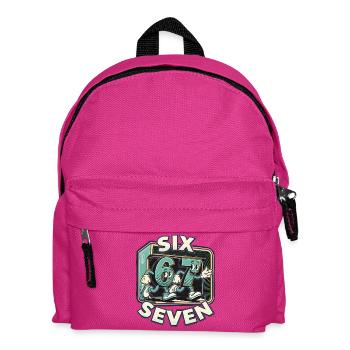 67 Six Sept Six Sept Cadeau Drôle - Sac à dos Enfant - fuchsia - Devant