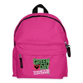 Emerald Heart Splash Tee - Kids' Backpack - fuchsia - Front