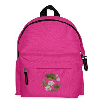 Lotus blanc : La botanique japonaise de la Sérénité de Zeshin - Sac à dos Enfant - fuchsia - Devant