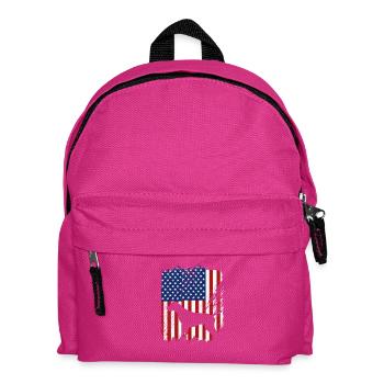 German Shorthair Dog German Pointer - Kids' Backpack - fuchsia - Front
