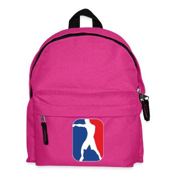 boxing_silhouette MMA Arts martiaux - Sac à dos Enfant - fuchsia - Devant