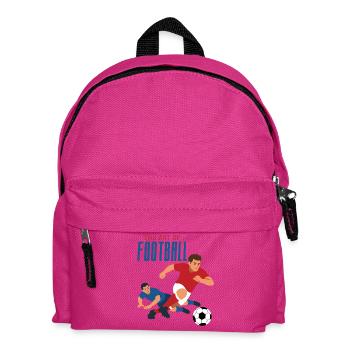 Kunst des Fußballspiels, Dribbling - Kinder Rucksack - Fuchsia - Vorne