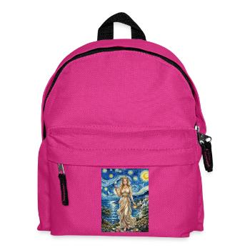 Aphrodite Sternennacht - Kinder Rucksack - Fuchsia - Vorne