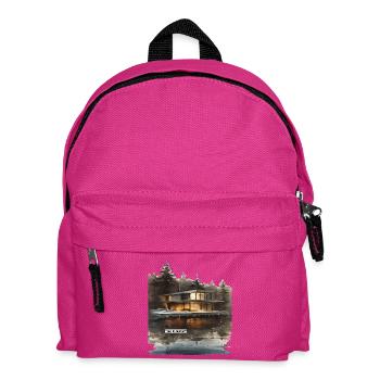 Disparus dans la maison du lac Comfort - Sac à dos Enfant - fuchsia - Devant