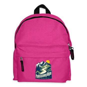 Panoramaweg Allgau Talblick Hiking Mountain Trail - Kinder Rucksack - Fuchsia - Vorne