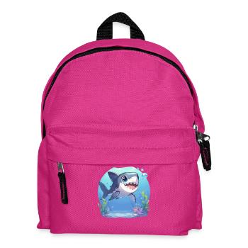 Great White Shark Great White Shark - Kids' Backpack - fuchsia - Front