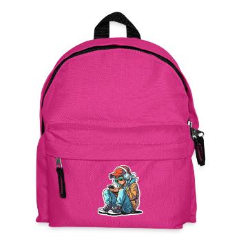 Gamer Graphics - Kids' Backpack - fuchsia - Front