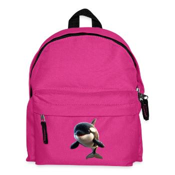 Orca Killer Whale Killer Whale Marine Animals Orcas - Kids' Backpack - fuchsia - Front