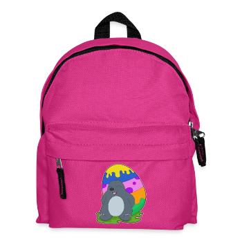 Mole Easter Easter Egg - Kids' Backpack - fuchsia - Front