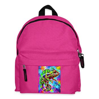 chameleon - Kids' Backpack - fuchsia - Front