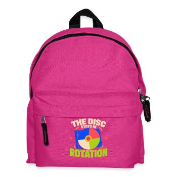 Cd-sammler Kompaktplatte Physisches Medium - Kinder Rucksack - Fuchsia - Vorne
