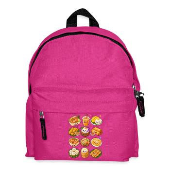Kawaii Thai Food | Thailand & Streetfood - Kinder Rucksack - Fuchsia - Vorne