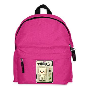 Tofu-Spielzeug-Actionfigur Charm - Kinder Rucksack - Fuchsia - Vorne