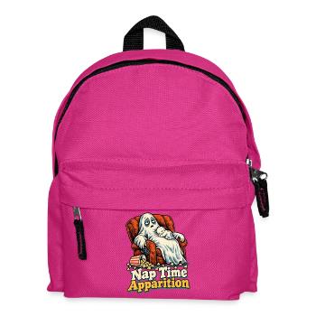 Nap Time Apparition müder Vater im Fernsehsessel - Kinder Rucksack - Fuchsia - Vorne