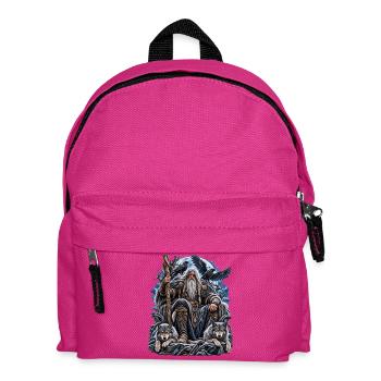 Odin – Allvater der nordischen Mythologie - Kinder Rucksack - Fuchsia - Vorne