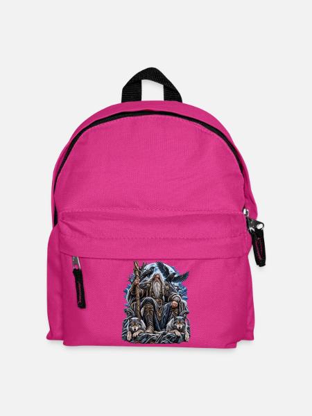Odin – Allvater der nordischen Mythologie - Kinder Rucksack - Fuchsia
