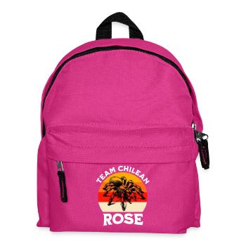 Team Chile Vogelspinne - Kinder Rucksack - Fuchsia - Vorne