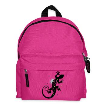 gecko - Kids' Backpack - fuchsia - Front