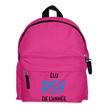 Psychologe / Psychiater / Psychoanalytiker / Job - Kinder Rucksack - Fuchsia - Vorne