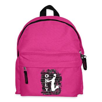 BASKETBALL - Kids' Backpack - fuchsia - Front