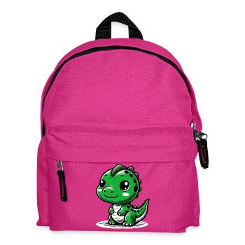 Dinosaur - Kids' Backpack - fuchsia - Front