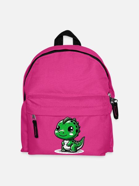 Dinosaurier - Kinder Rucksack - Fuchsia