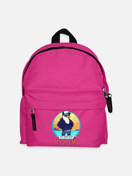 ICH HÖR NUR MIMIMI!!! - Kinder Rucksack - Fuchsia